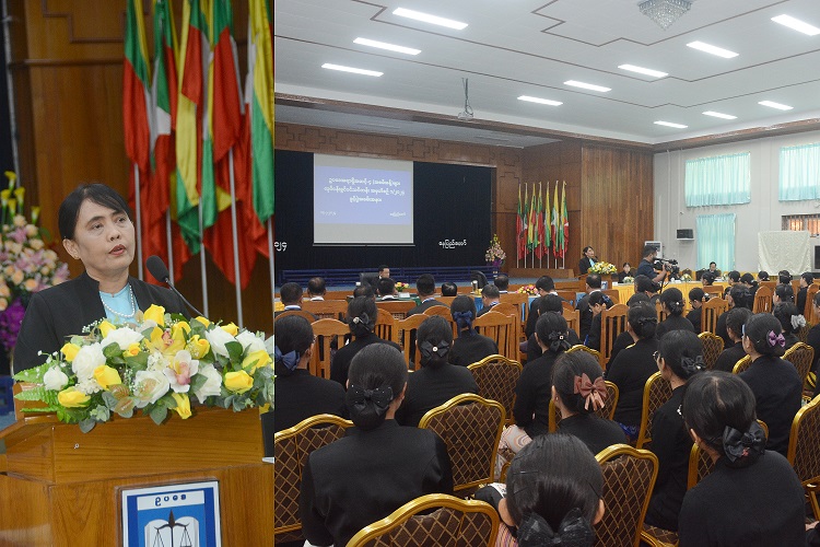 Holding the Opening Ceremony of the On-Job Training Course No.1/2024 for Law Officers Grade-4 (Probation)