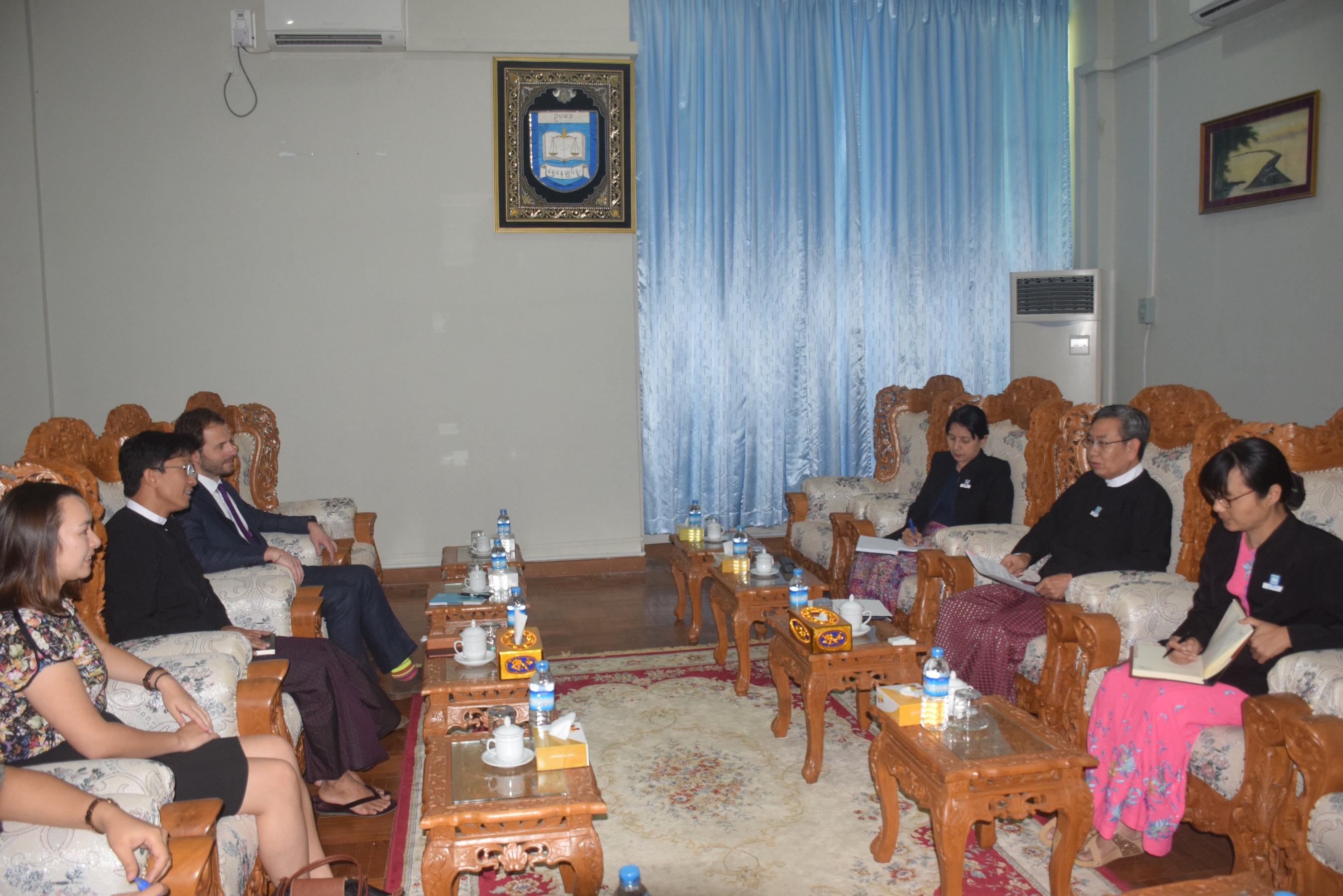 The Deputy Attorney General Receives Advisor to Department for International Development (DEFID) of Britain