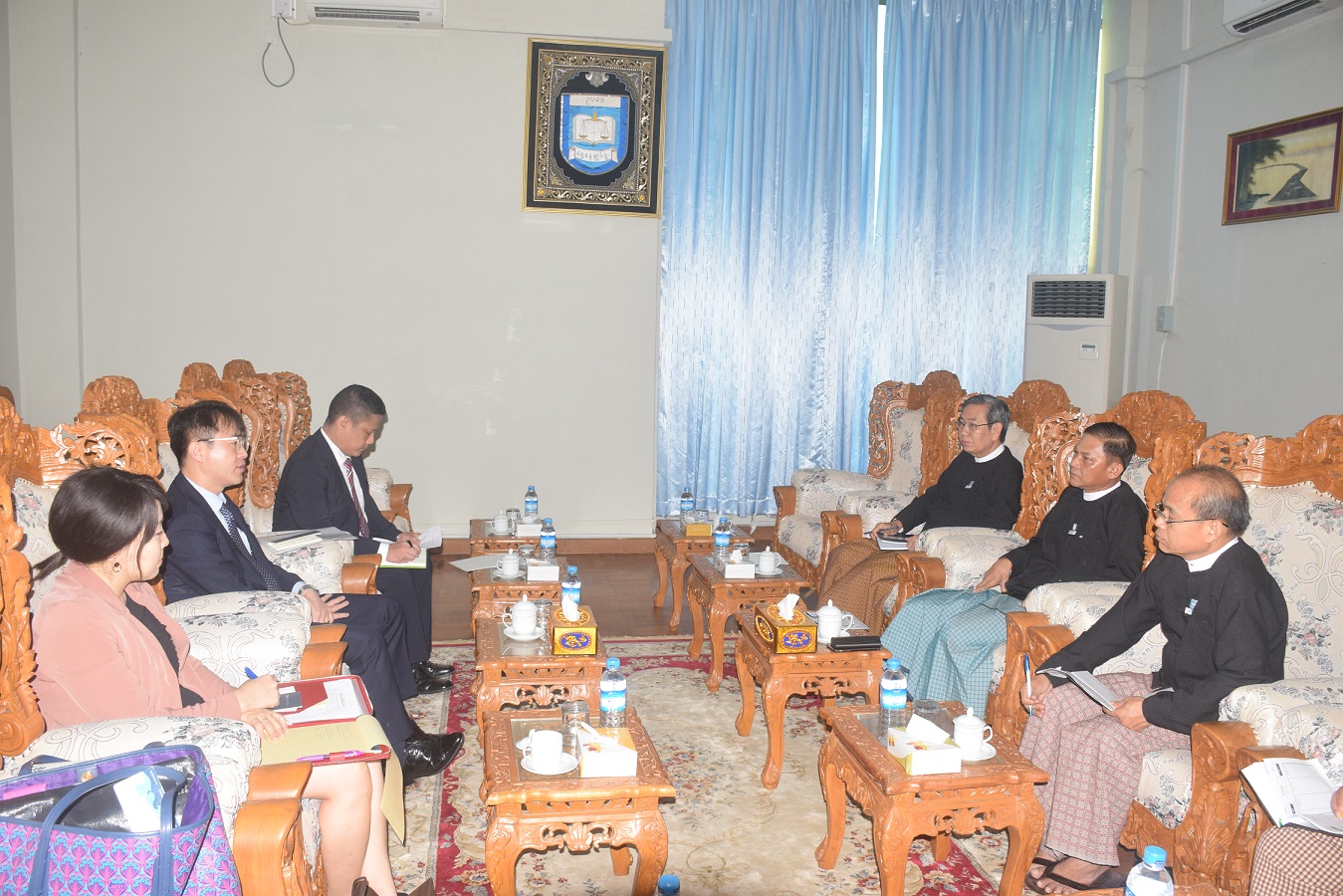 Attorney General of the Union received the Ambassador of the Republic of Korea H.E Mr.Lee Sang-hwa