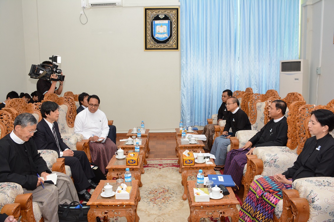 Union Attorney General receives members of the Board of the International Civil and Commercial Law Centre under the Ministry of Justice of Japan