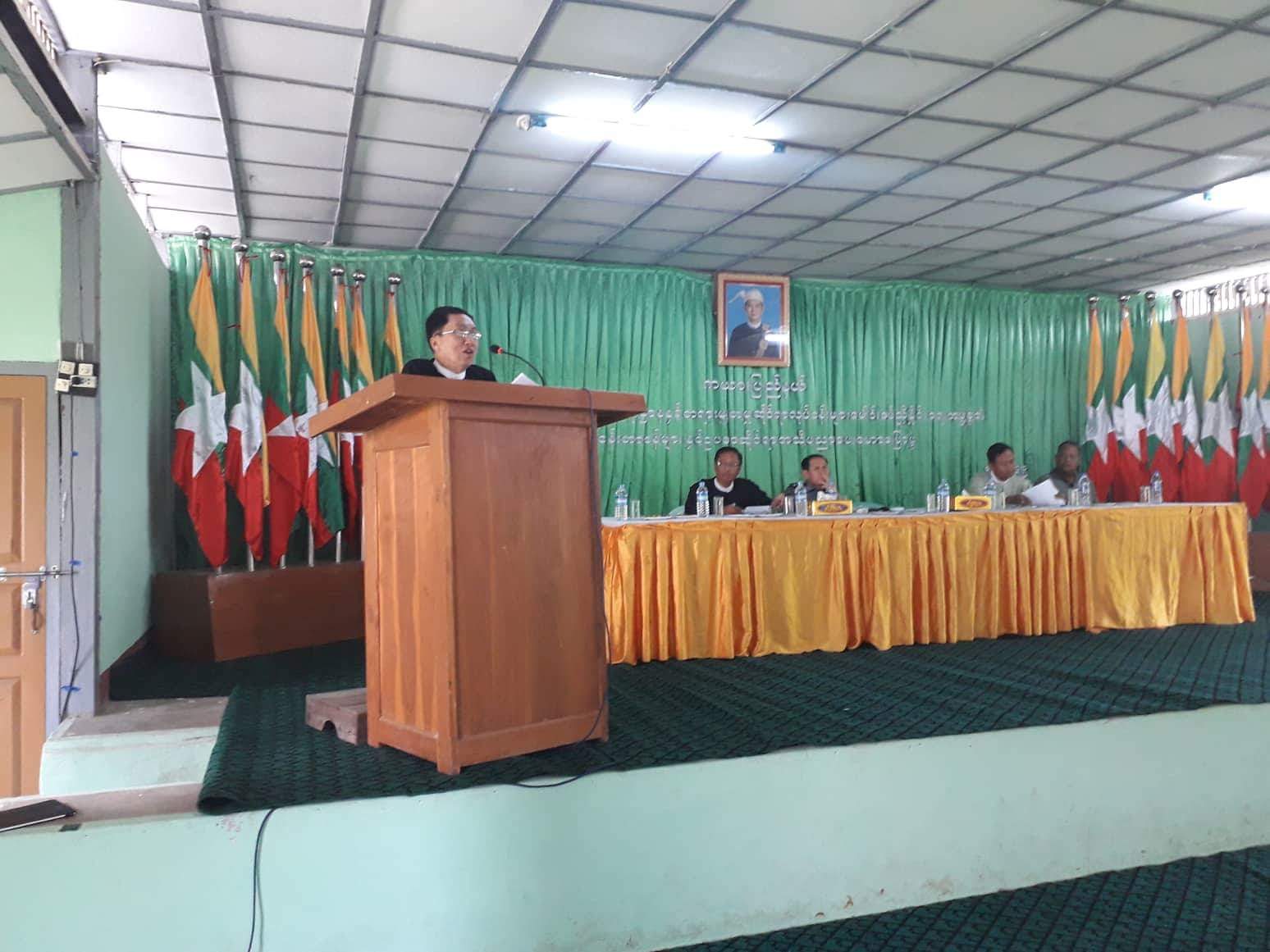 တရားဥပဒေစိုးမိုးရေးအတွက်   ဒီးမော့ဆိုမြို့နယ်အတွင်းရှိ ပြည်သူလူထုများနှင့် ပေါင်းစပ်ညှိနှိုင်းဆွေးနွေးပွဲ