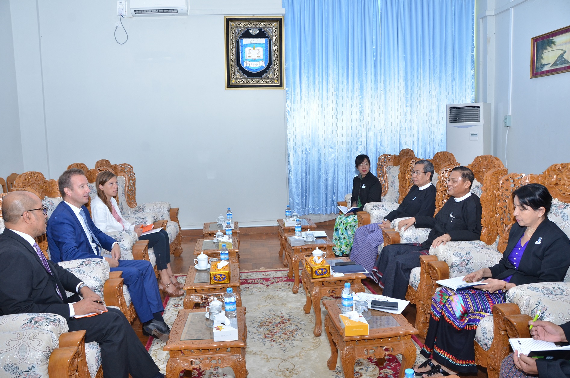 Attorney General of the Union receives H.E. Mr. Wouster Jurgens, Ambassador of the Netherlands