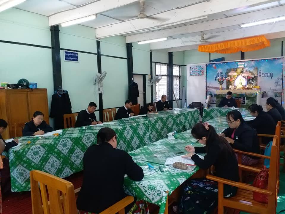 “ဥပဒေအရာရှိကျင့်ဝတ်နှင့် မျှတသော တရားစီရင်ရေးဆိုင်ရာစံနှုန်းများ ဆန်းစစ်ချက် ရေးဖြေ စာမေးပွဲ” ကျင်းပ