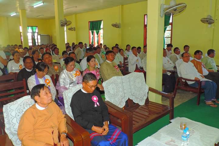 ဘားအံစိုက်ပျိုးရေးသိပ္ပံ ၌ ICT MODERN CLASSROOM ဖွင့်ပွဲ အခမ်းအနားသို့ ကရင်ပြည်နယ်ဥပဒေချုပ် ဦးစောချစ်မြင့်လေးတက်ရောက်