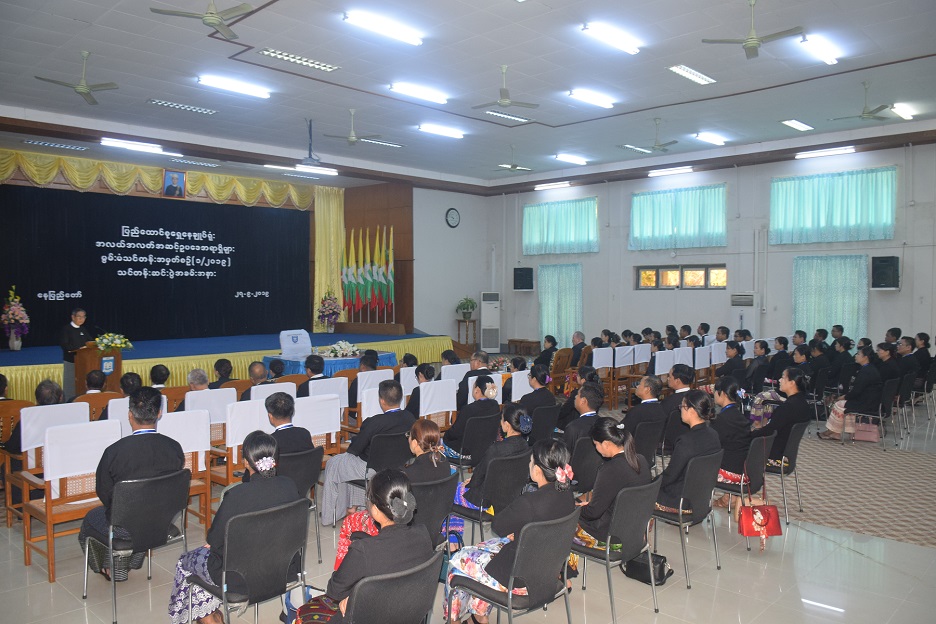 အလယ်အလတ်အဆင့် ဥပဒေအရာရှိများ မွမ်းမံသင်တန်း အမှတ်စဉ်၊ ၁/၂၀၁၉ သင်တန်းဆင်းပွဲ ကျင်းပ