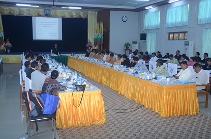အမျိုးသားမြေ ဥပဒေရေးဆွဲပြုစုရေးနှင့် မြေစီမံခန့်ခွဲမှုဆိုင်ရာ ဥပဒေများ သဟဇာတ ဖြစ်ရေး လုပ်ငန်းကော်မတီ ပထမအကြိမ် အစည်းအဝေး ကျင်းပပြုလုပ်
