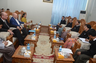 Union Attorney General receives H.E. Mr. Daniel Patrick Chugg, Ambassador of Britain and Mr. Peter Batchelor, Resident Representative of UNDP Separately