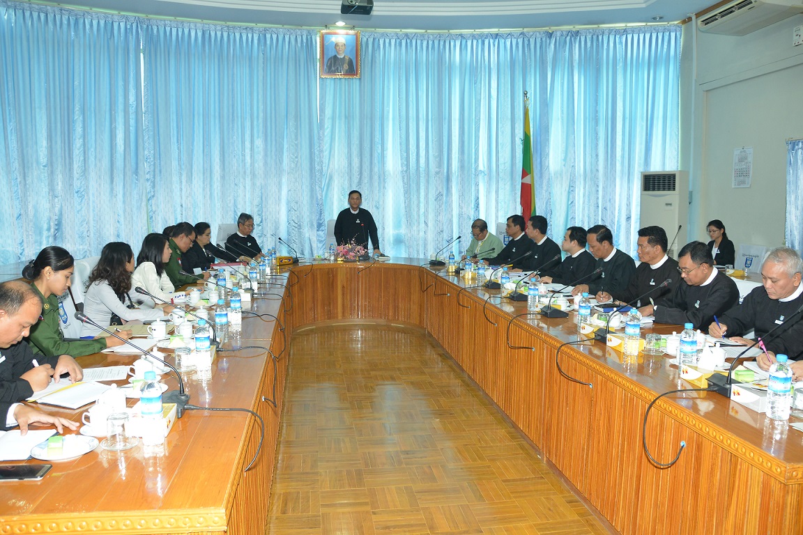 နိုင်ငံတကာရာဇဝတ်မှု တရားစီရင်ရေးဆိုင်ရာအထူးအဖွဲ့ အစည်းအဝေးတွင် ပြည်ထောင်စုရှေ့နေချုပ် တက်ရောက် အမှာစကားပြောကြား