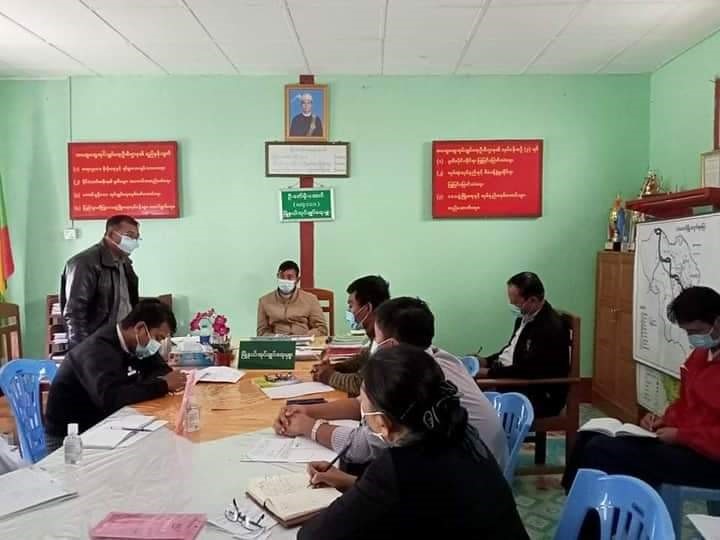 ပထမအကြိမ်အခြေခံမဲစာရင်း ကြေညာနိုင်ရန် အတွက် လုပ်ငန်းညှိနှိုင်းအစည်းအဝေးတက်ရောက်ခြင်း