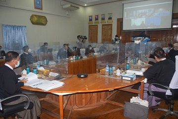 Holding the Second Meeting of the Bar Council (2/2020)