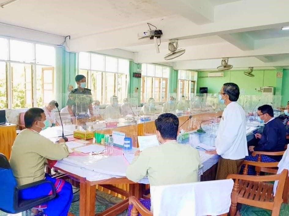 ပါတီစုံဒီမိုကရေစီ အထွေထွေရွေးကောက်ပွဲတွင် ကြိုတင်မဲဆန္ဒပေးနိုင်ရေး လုပ်ငန်းညှိနှိုင်း အစည်းအဝေးတက်ရောက်