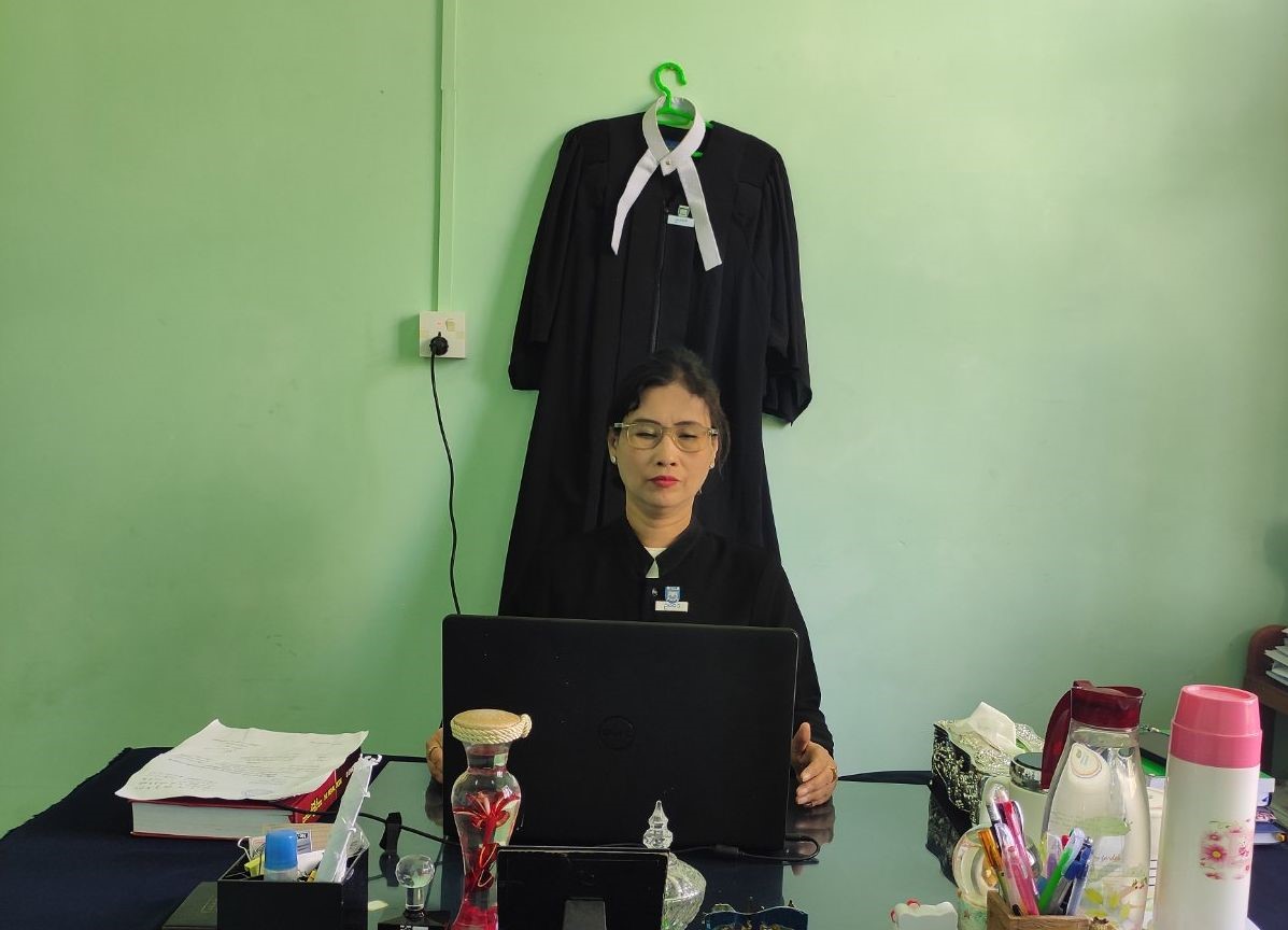 အမျိုးသမီးများအပေါ် အကြမ်းဖက်မှု ပပျောက်ရေး (၁၆)ရက်တာလှုပ်ရှားမှုအထိမ်းအမှတ် Online အခမ်းအနားတက်ရောက်