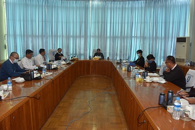 Holding the Coordination Meeting on the Law Amending the International Theravada Buddhist Missionary University Law (bill)