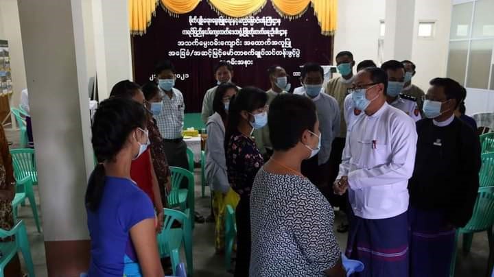အခြေခံမော်တာနှင့် အဆင့်မြင့်မော်တာ အပ်ချုပ် စက်သင်တန်းဖွင့်ပွဲသို့ တက်ရောက်