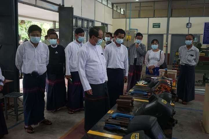အခြေခံကွန်ပျူတာသင်တန်းနှင့် သံဂဟေဆက်ခြင်း အတတ်ပညာသင်တန်းဖွင့်ပွဲတက်ရောက်