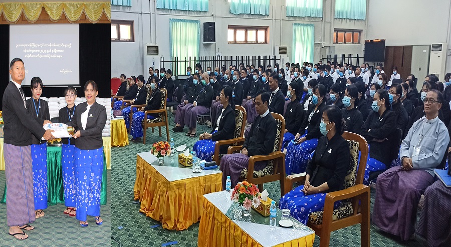 Holding the Ceremony of Providing Rice and Edible Oil to the Staff of the Ministry of Legal Affairs during the New Year Period