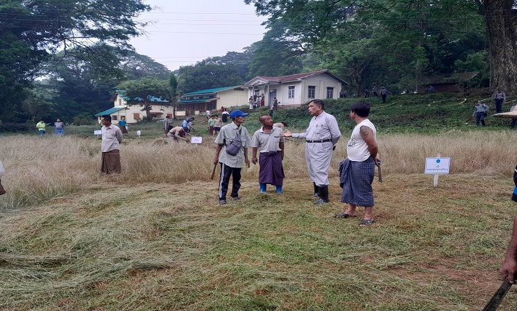 စုပေါင်းသန့်ရှင်းရေးလုပ်ဆောင်နေမှုအား ကြည့်ရှုအားပေး
