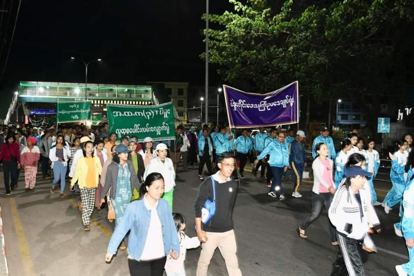 ဒီဇင်ဘာလမ်းလျှောက်ပွဲများတွင် ပါဝင်ဆင်နွှဲ