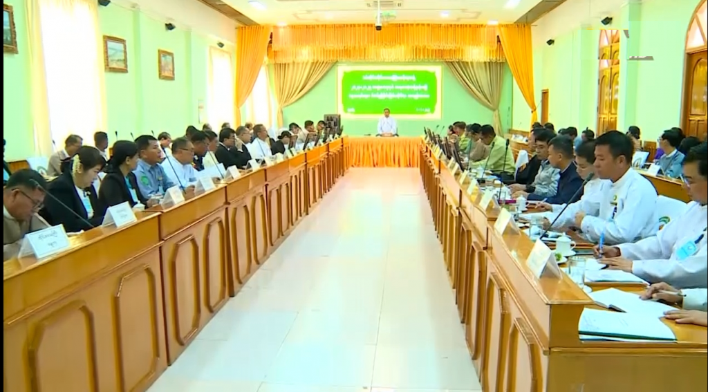 အရအသုံးခန့်မှန်းခြေငွေစာရင်းများ စိစစ်ညှိနှိုင်းခြင်းဆိုင်ရာအစည်းအဝေးတက်ရောက်