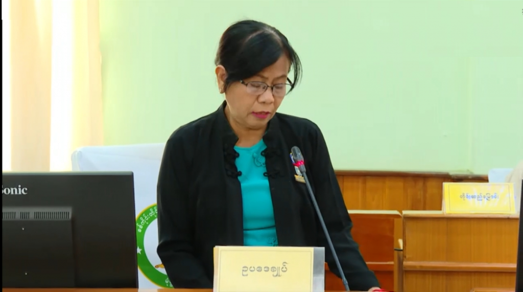 သဘာဝဘေးအန္တရာယ် ဆိုင်ရာစီမံခန့်ခွဲမှုအဖွဲ့ လုပ်ငန်းညှိနှိုင်းအစည်းအဝေး (၁/၂၀၂၄) အခမ်းအနားတက်ရောက်