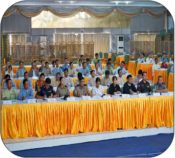 လုပ်ငန်းညှိနှိုင်းအစည်းအဝေး(၈/၂၀၂၄) ကျင်းပ