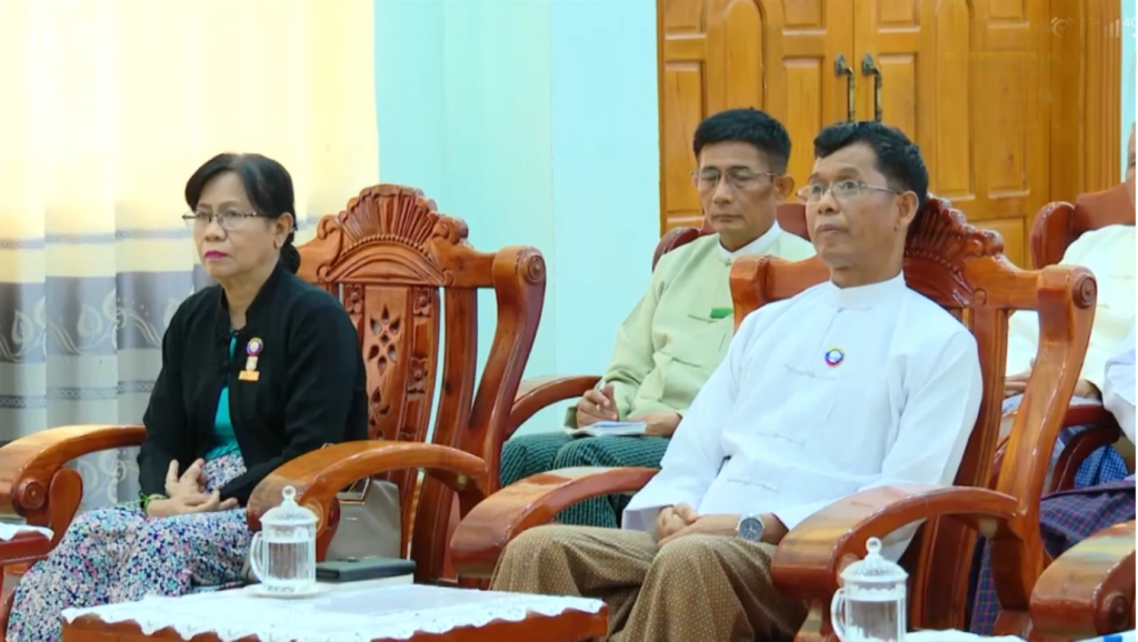 ဟိုတယ်ဆိုင်ရာဝန်ဆောင်မှု သင်တန်းအမှတ်စဉ် (၃/၂၀၂၄) သင်တန်းဖွင့်ပွဲအခမ်းအနားတက်ရောက်